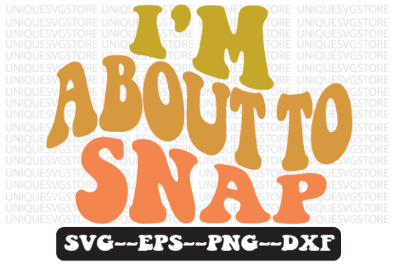I'm About to Snap Quote Retro SVG Design Review