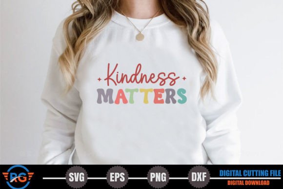 Kindness Matters – Retro Positive Quote Embroidery Design Review