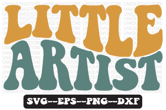 Little Artist Retro Svg Png Design: A Practical Review for Real Projects