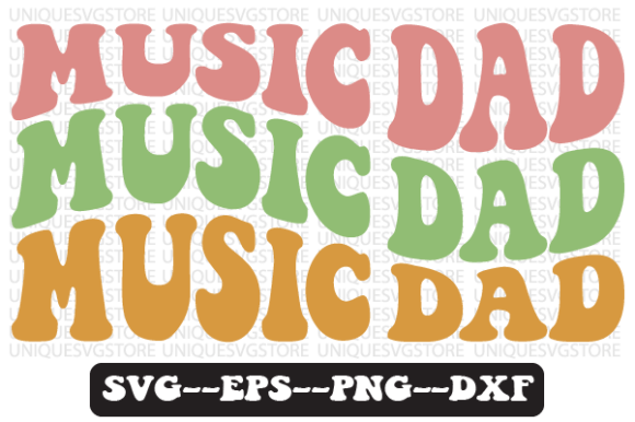 Music Dad Quote Retro SVG Design Review for Real Projects