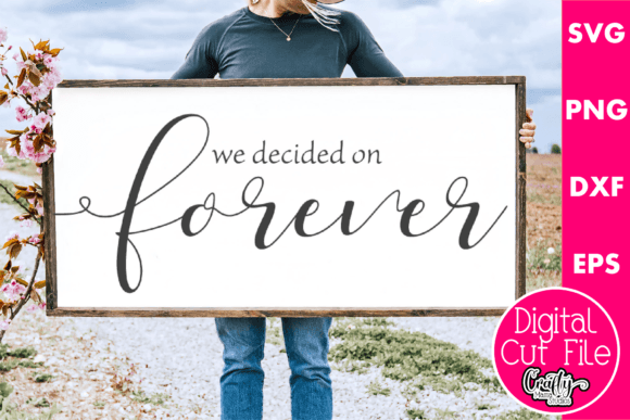 We Decided on Forever: A Heartfelt Embroidery Design for Real Projects